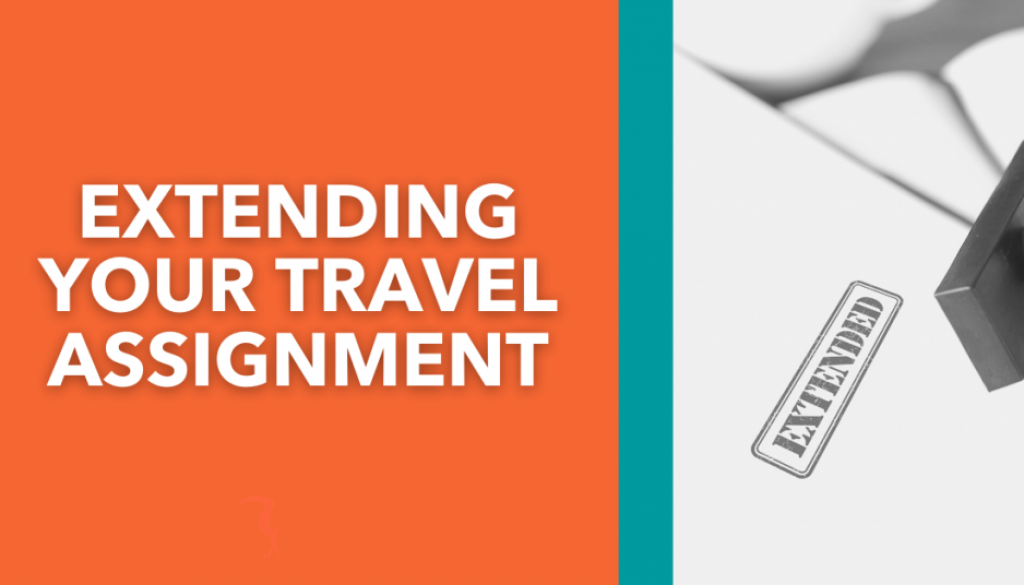Extending your Travel Assignment blog