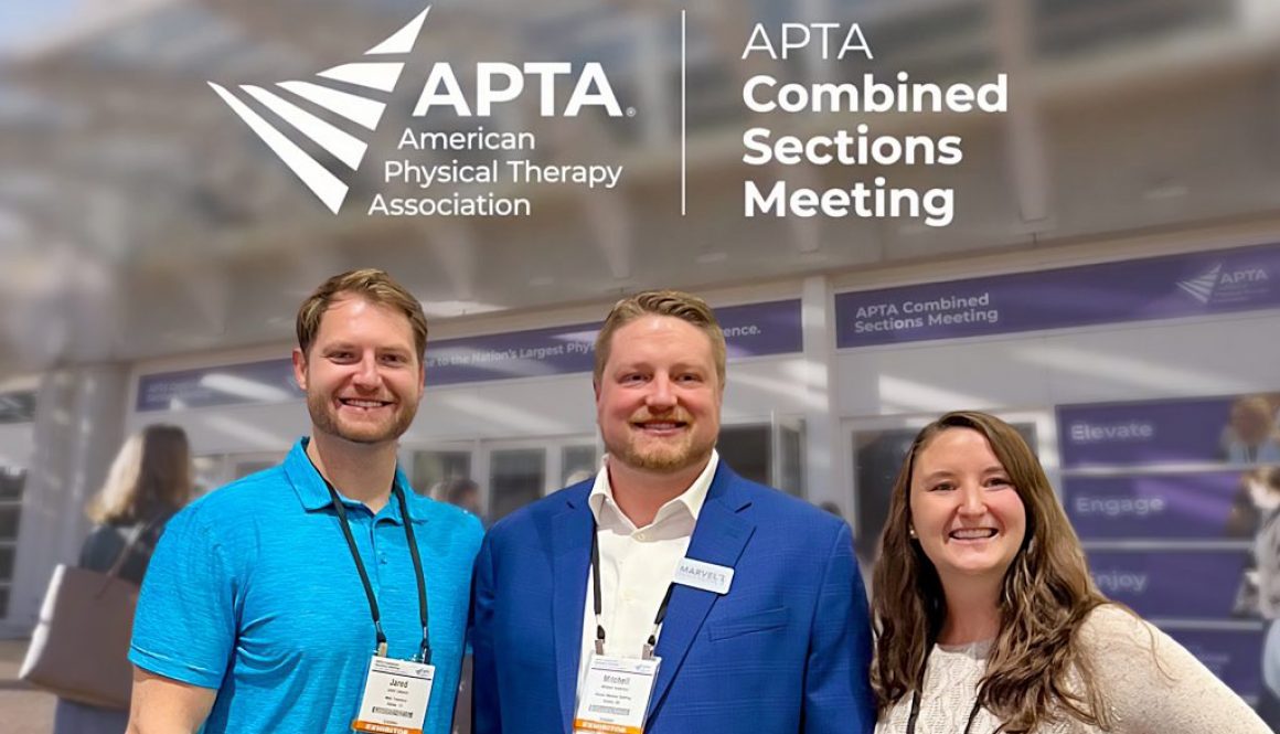 Our Therapy member with Travel Therapy Mentors at APTA CSM