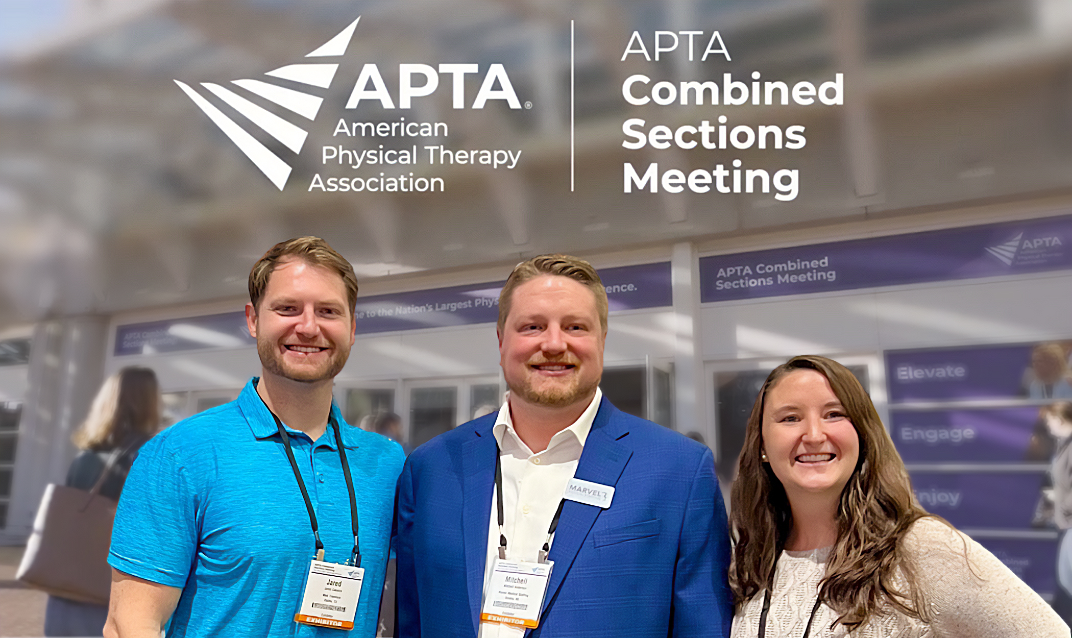 Our Therapy member with Travel Therapy Mentors at APTA CSM